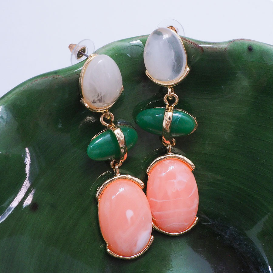 BOUCLES D'OREILLES SAN CIBRAO - BOUCLES COLORÉES