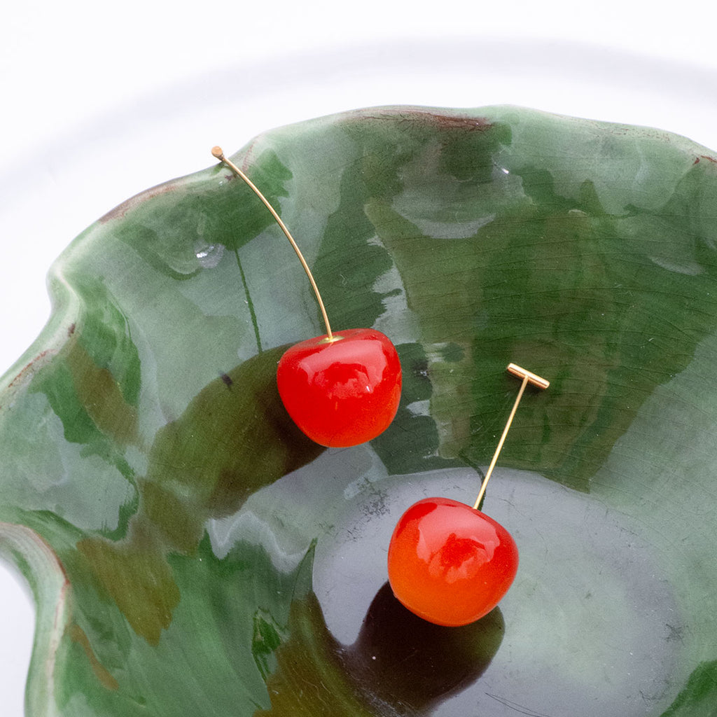 BOUCLES D'OREILLES PADRON - CERISES