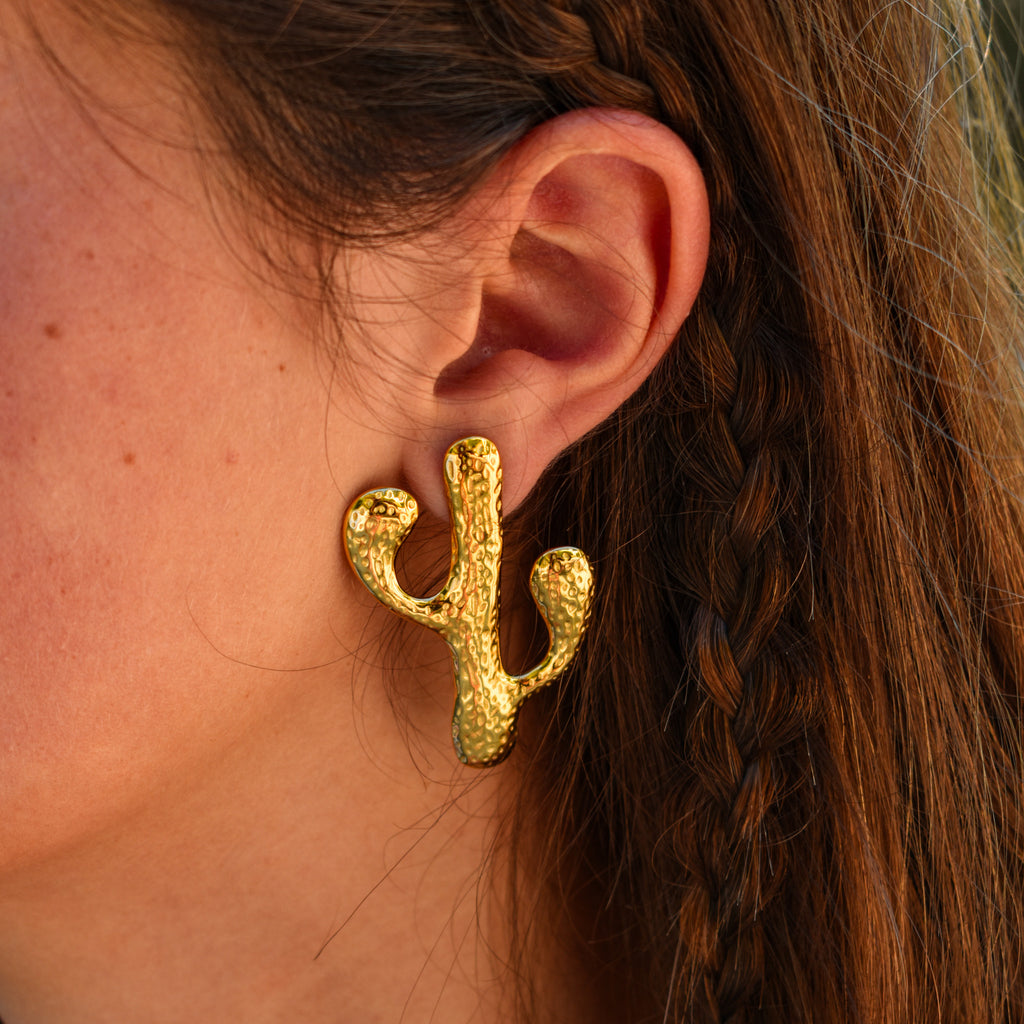 BOUCLES D'OREILLES LUGO - CACTUS